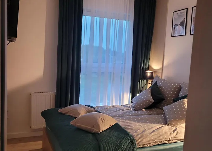 Sunset Resort, 51 Typu Deluxe Z 2 Sypialniami I Balkonem Apartmán Grzybowo (West Pomeranian)