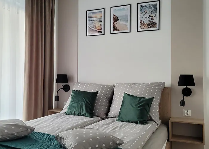 Apartmán Sunset Resort, 51 Typu Deluxe Z 2 Sypialniami I Balkonem Grzybowo (West Pomeranian)